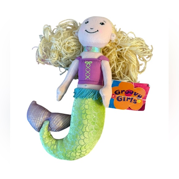 Nwt Groovy Girls 2000s Myra Mermaid Plush Toy - Picture 1 of 4